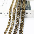 Meetee KY453 Brass Color Bag Handbag Accessories Garment Belt Keychain Clutch Handle Solid Brass Chain