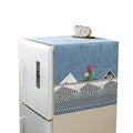 Online Hot Selling Kitchen Refrigerator Dust Cover Storage Bag Polyester Europe Style Collapsible Waterproof MegaBDM