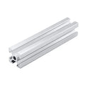 Anodized 2020 Aluminium Extrusion T/V Slot Profile 1.5mm Thickness EU Standard Gubo Brand for Industrial CNC Linear Rails