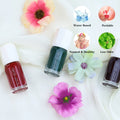 Nail Polish Set Wholesale Professional Peelable and No-bake Nail Polish in a Box of 5 Bottles Color Nude Peeling Nail Polish
