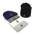 Winter Hats Wholesale Factory Custom logo Knitted Beanies With Woven Label