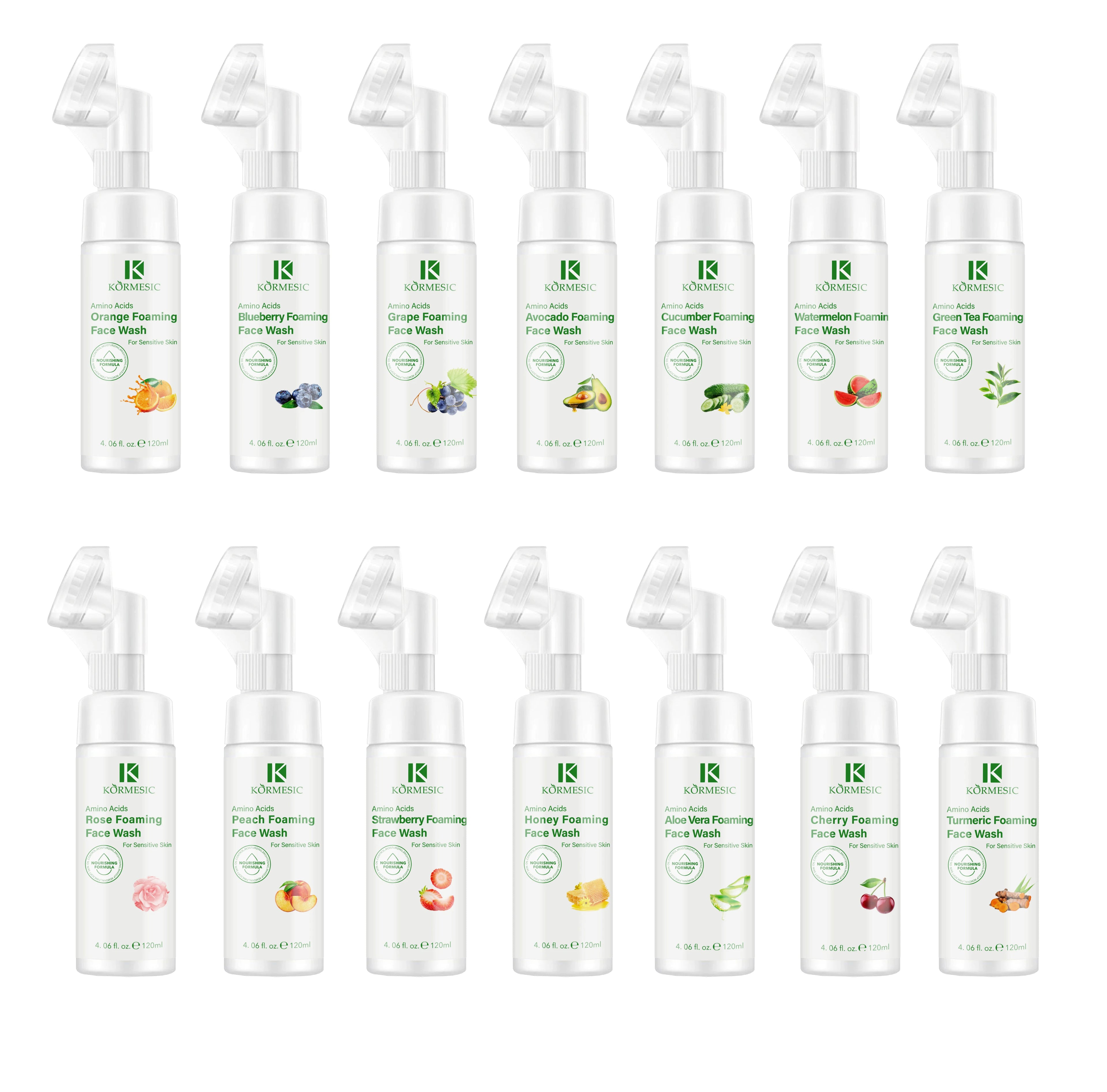 OEM/ODM KORMESIC Moisturizing Facial Foaming Wash for Skin Care Nourishing Hydrating Deep Cleansing Cleanser