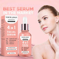 Anti Age Facial Brighten Skin Care Glow Whitening Vitamin E Niacinamide Hyaluronic Acid Vitamin C Vitamin E  4 in 1 Face Serum