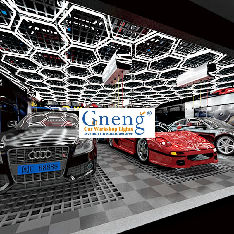 Super Bright Car Showroom Lamp Led Linear Car Detailing Light Aluminium Housing Auto Workshop Lamp Car Workshop Light