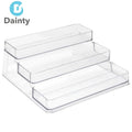 DOOSO 3-Tier Clear Kitchen Storage Rack Food-grade Kitchen Organizer Spice Racks for Seasoning Bottles Jars