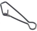 Stainless Steel Hooked Snap Fast Lock Clips Fishing Swivels & Snaps Pin Connector