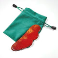 Huiying Direct Supply Massage Therapy Apparatues Wing Jagged Mookaite jasper Guastone Scraping Gua Sha Board