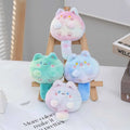 Kawaii Girls Birthday Gifts Cartoon Cute Dolls Stuffed cat Keychain Plush