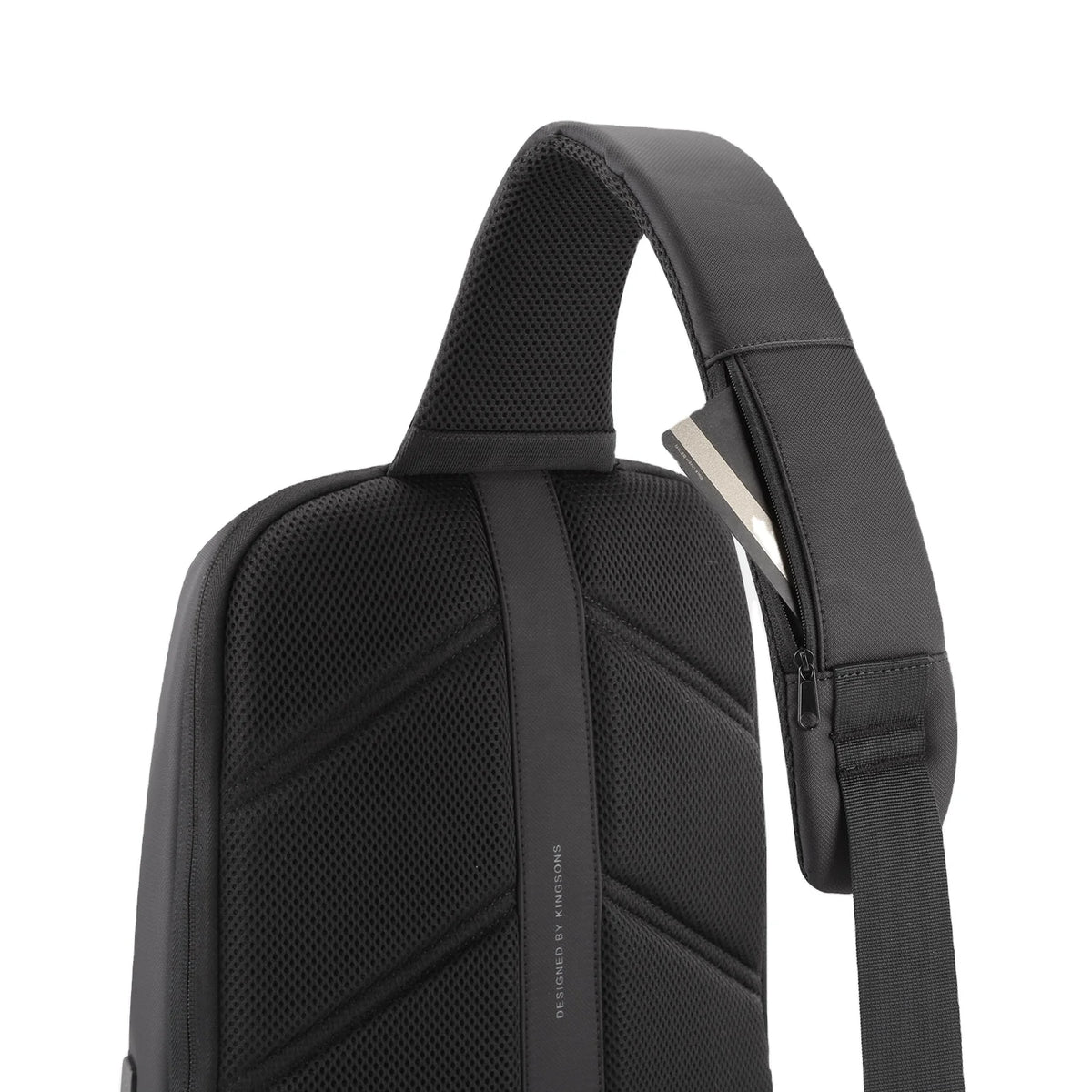 Waterproof Korean USB Charging Port Sling Fanny Backpack Cross Body Sling Bag for Men