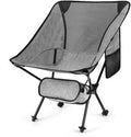 Woqi Camping Chairs Outdoor Ultralight Compact Portable Folding Backpacking Fabric for Beach Outdoor Picnic Travel Fish