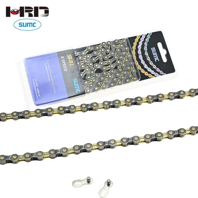 SUMC Mtb Bicycle Chain 8s 9s 10s 11s 116L  S8L  8 Speed Road Bicycle Chain Bicycle Accessories