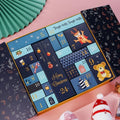 Custom Countdown Activity Gift Packaging Empty Kids Christmas Advent Calendar Box