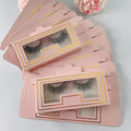Wholesale Own Brand 3D Fluffy Short Mink Lashes Natural Length Full Strip False Eyelash