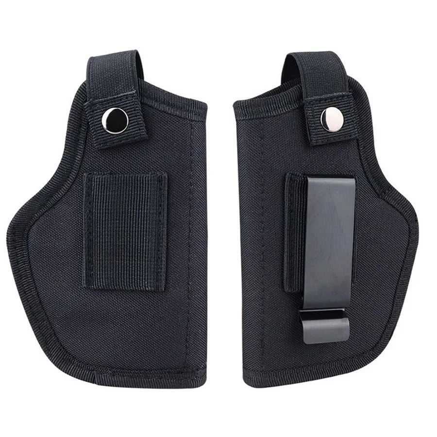 Tactical Gun Holster Concealed Carry Universal Waist Belt Clips Nylon IWB Inside Gun Holder Bag