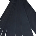 Custom Thick Soft 10 mm Elastic Twill Webbing Band Stock Black Garment Elastic Band for Garment Home