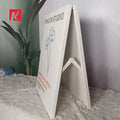 Custom Outdoor Advertising Boards Sidewalk Sign Folding Metal Double Side a Frame Pavement Sign Stand a Shape Business Sign