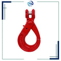 Factory Grade 80 European Type Clevis Self Lock Hook for Construction Industry