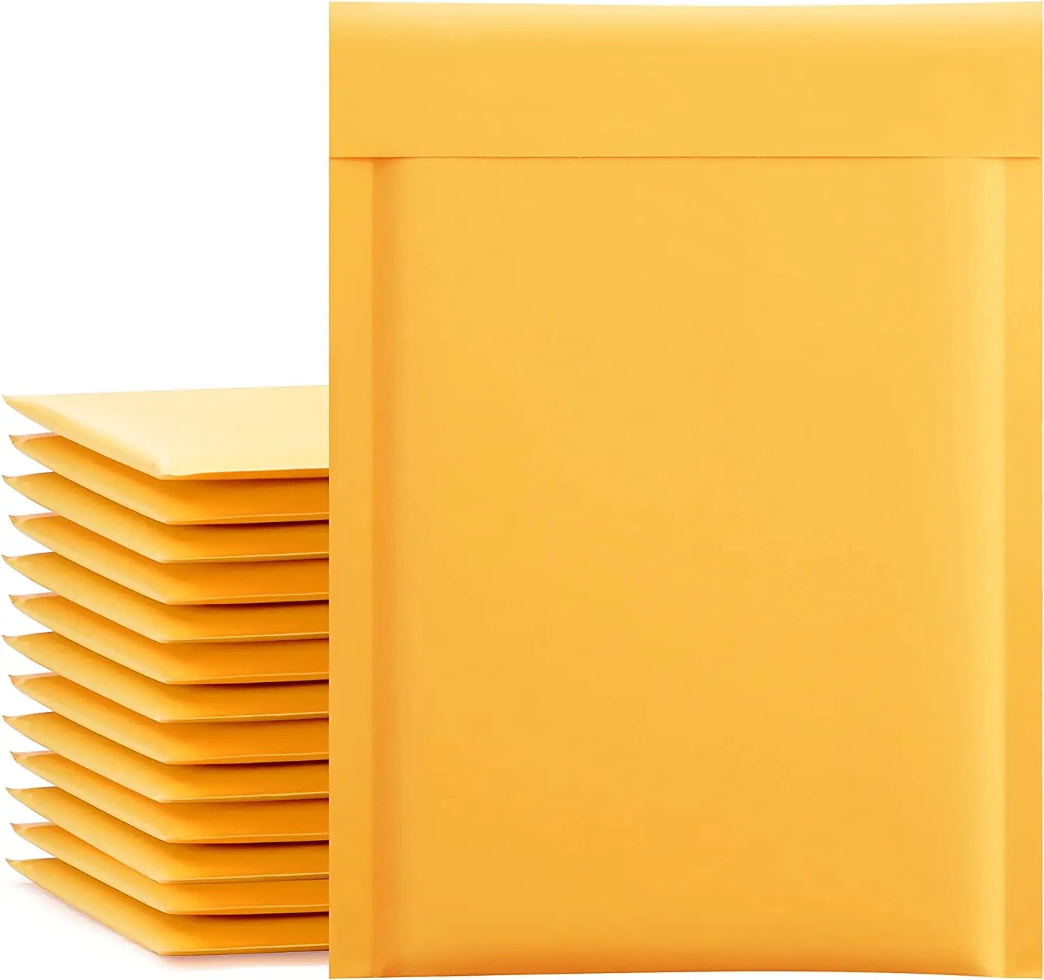 Factory Direct Sales Strong Protection Self-sealing Kraft Paper Bubble Mailer for Express Delivery