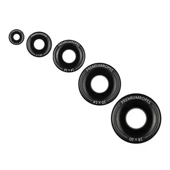 Precision CNC Machining Aluminum Parts Anodized Low Friction Ring for Marine and Boat Hardware