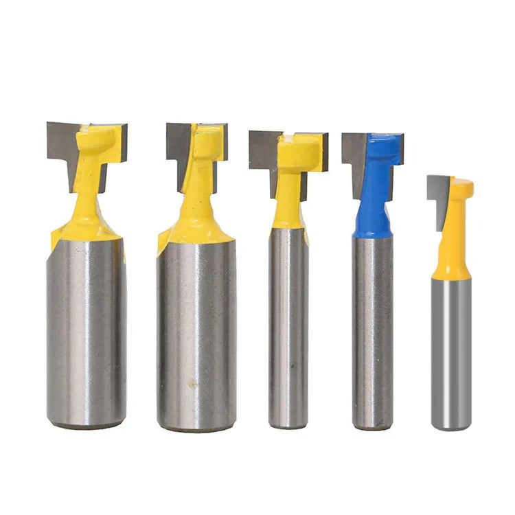 1/4 1/2 12 8mm Shank Carbide Woodworking Keyhole Router Bits for Wood Door Lock Milling Cutter Carpentry Grooving Machine Tools