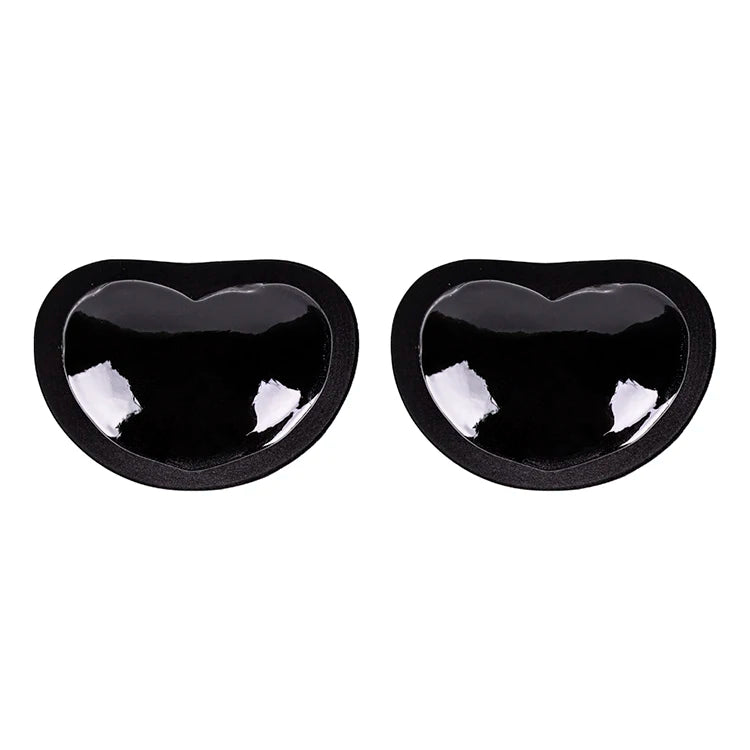 Breathable Silicone Glue Adhesive Push up Breast Bra Cup Padded Ultra Boost Insert with Heart Shape Reusable for Boobs