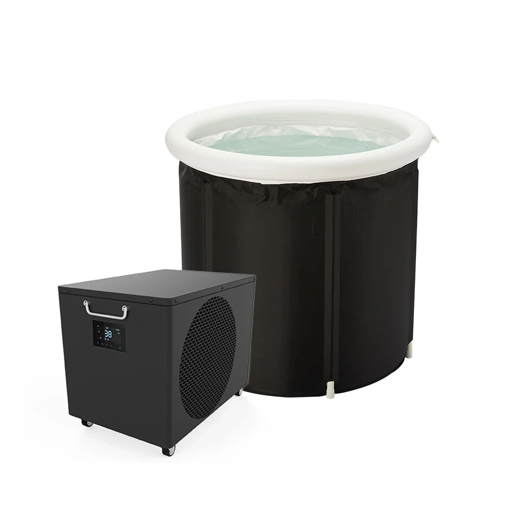 Customized High Quality Luxury Portable Inflatable Ice for Cooling Ice Bath Tub Polyvinyl Chloride Material Freestanding