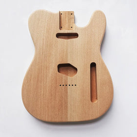 Custom DIY Blank Electric Guitar Body Barrel Alder Solid Unfinished TL Guitar Body for Luthier Tl Guitar