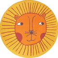 Fancy Round Shape Carpet Lion Carpet Soft Cartoon Decorations House Floor Rug