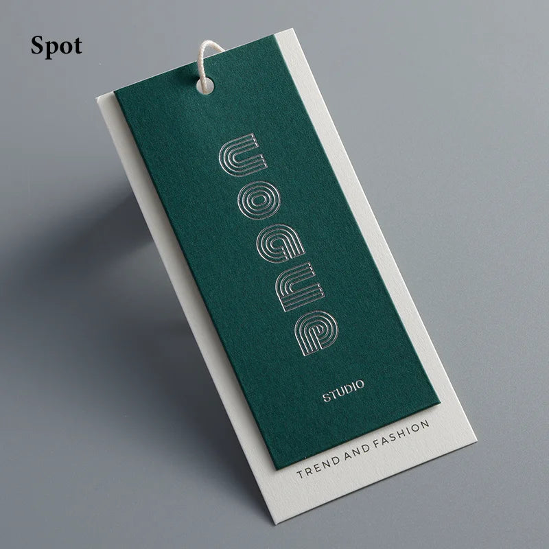 Hot Clothing Factory Washable Sewing Serial Numbers Custom Faux hang Tags