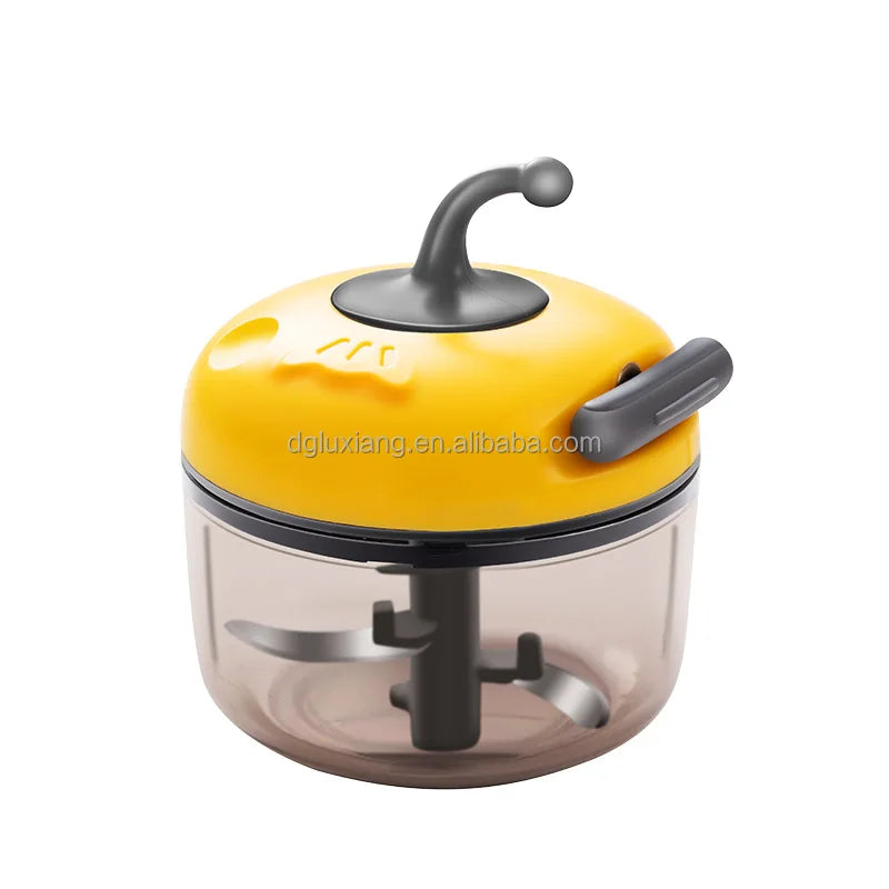 Mini Auto-manual Garlic Chopper Cordless Garlic Grinder  Portable Mini Food Processor for Garlic Onion Chill