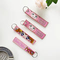 Stock Rechargeable 3D Woven Cartoon Anime Customizable Embroidery 3D Sticker with Cat Pattern Waterproof & Eco-friendly Features