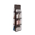 Custom Logo Printing Detachable Household Storage Bag Dustproof  Hanging Wardrobe Rack with Artifact Storage Bag