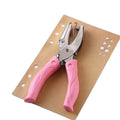 Handle Star Shape DIY Loose-leaf Paper Cutter Metal Hand Holding Single Hole Punching Machine Hole Puncher