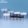 PET Empty Cans Sealed Plastic Jars 50ml 250ml Food Packaging Containers for Candy Cookie Milk 100ml 120ml 150ml 200ml 250ml