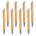 Zeamor Top Selling ECO Friendly Logo Customized Pens Promotional Bamboo Ball Pen With Metal Clip