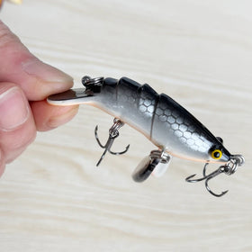 Crawfish Lure 60mm 6g Hard Plastic Bionic Bait Durable ABS Body Jointed Claws for a Realistic Action