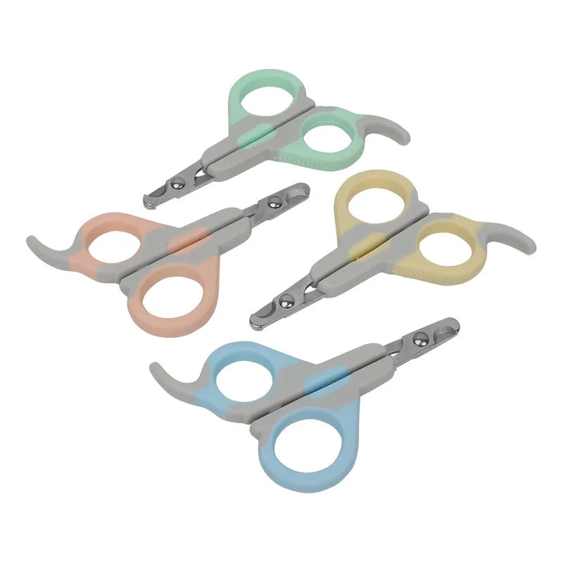 Universal Plastic Pet Nail Clipper Straight Shape Grooming Tool for Dogs and Cats