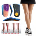 3/4 Orthotic Shoe Insoles Eva Plantar Fasciitis Shoes Everyday Foot Orthotics Arch Support Insoles Foot Drop Plantar Insoles