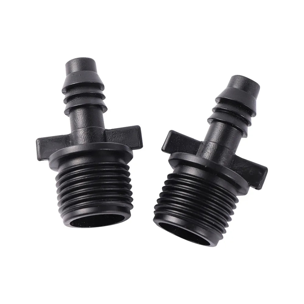 1/2 Inch Male Thread to 8 mm Barb Quick Connectors Hose Pipe Fittings Micro Irrigation Accessories