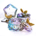YS Custom DIY Candle Stick  Mold With Lid Cloud Star Ashtray Wing Antler Elk Storage Box Mirror Jewel Plaster Mould Making Tools
