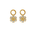 Nagosa 925 Sterling Silver 18k 14k Gold Vermeil Star Crescent Lighting Pendant Pendant Huggie Hoop Earrings Making