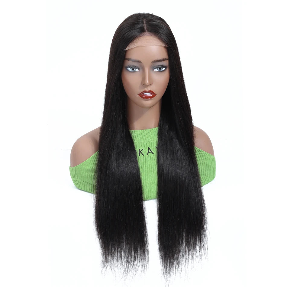 Irect Factory Wholesale 4x4 5x5 Closure Lace Front Wig for Black Women Brazilian Human Hair Cuticle Aligned Wig Ready to Ship