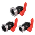 IBC Fittings Tank Adapter 62/75/ 80mm Outlet 60mm Coarse Thread IBC Tank Tote Ball Valve Discharge Valve