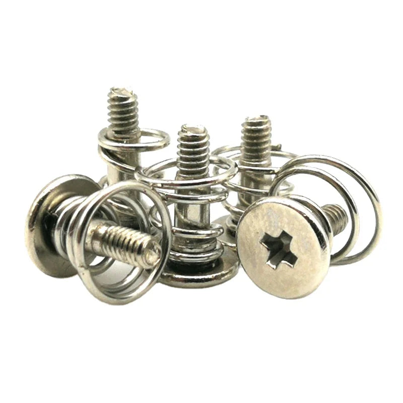 M2 M2.5 Nickel Plated Spring Screws GPU Graphics Card Plate Heatsink Screws