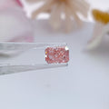 Starsgem IGI Certified 1ct 2ct Radiant Cut Loose Lab Grown Diamonds VVS2 Fancy Vivid Pink Excellent Cut