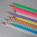 Meetee B-C100 Retro Candy Color Fish Bone Color Acrylic Resin Chain Handmade Removable Thick Chain Bag Decorative Chain MegaBDM