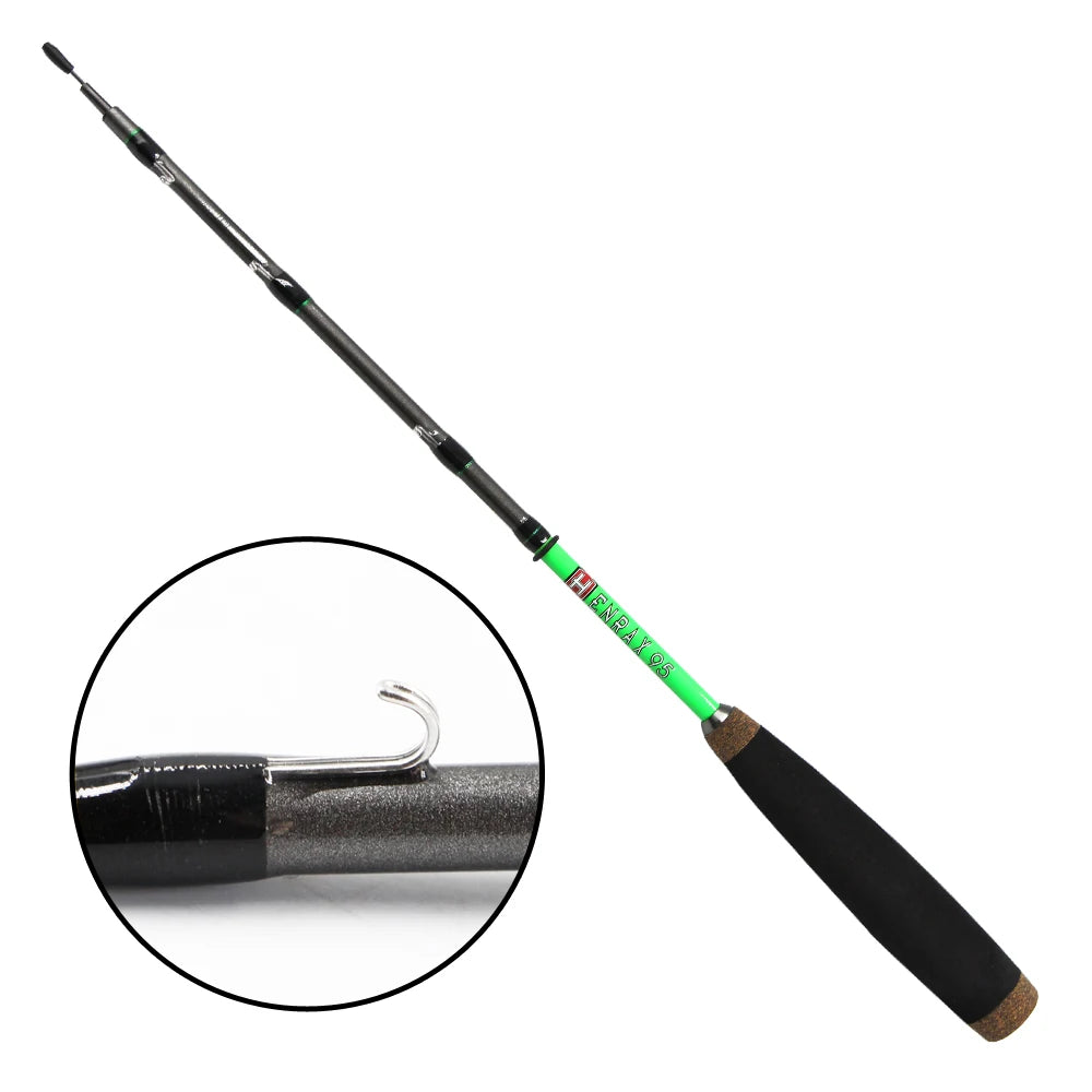 Hot Sell Winter Outdoor Fishing Russian Ice Fishing Rod Blank Carbon Fiber Ice Rod