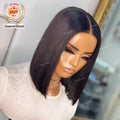 Wholesale Human Hair Wigs for Black Women 12A Bone Straight Bob Wigs Raw Brazilian Hair Vendor Colored Bob 13x4 Full Lace Front