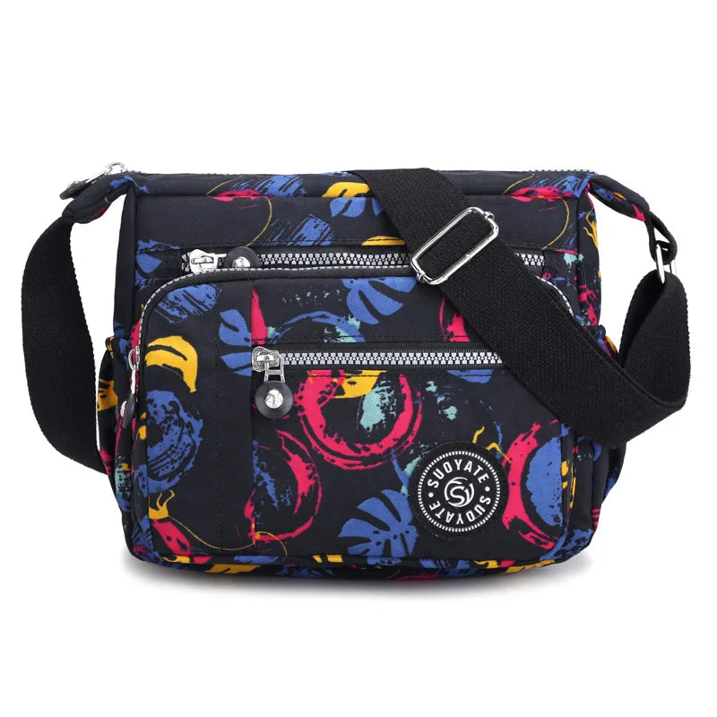 Factory Fashionable Women Large Capacity Portable Work Autumn Winter Waterproof Zipper Crossbody Single Shoulder Bag