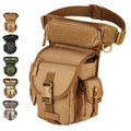 GERANNUR LP1003 Outdoor Camouflage Tactical Bag Leg Belt Bag Hunting Tactical Sports Waist Bag